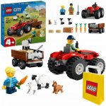 LEGO® City 60461 Červený traktor s přívěsem a ovcemi – Zboží Živě LEGO® City 60461 Červený traktor s přívěsem a ovcemi – Zboží Živě