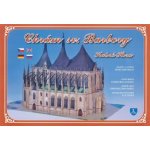 Zadražil Ivan Chrám Sv. Barbory Stavebnice papírového modelu – Zbozi.Blesk.cz