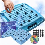 Desková hra Magnetická desková hra Rodinné kameny Magnetické šachy 20 kuliček Nobo Kids – Zboží Živě