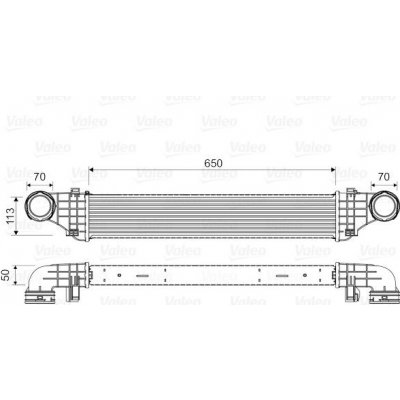 Chladič turba VALEO 818337 – Zboží Mobilmania