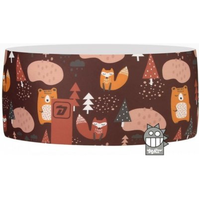 Funkční čelenka Dráče Baldo Medvědi a lišky hnědá – Hledejceny.cz