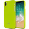 Pouzdro a kryt na mobilní telefon Apple Pouzdro Mercury Jelly Case zelené Apple iPhone Xs MAX