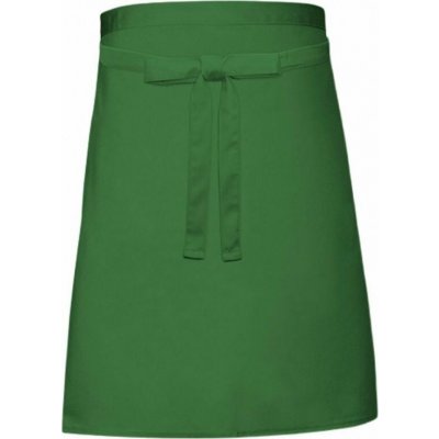 Link Kitchen Wear Pekařská lehčí zástěra délka pkolena 240 g/m Zelená lahvová X997 – Hledejceny.cz