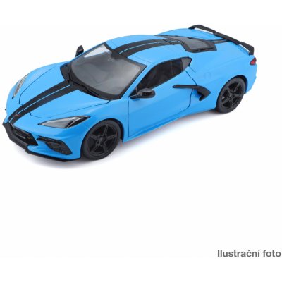 Maisto 2020 Chevrolet Corvette Stingray Coupe Z51 modrá 1:24 – Zbozi.Blesk.cz