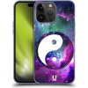 Pouzdro a kryt na mobilní telefon Apple Pouzdro Head Case Apple iPhone 15 Pro Max YIn a Yang PURPLE