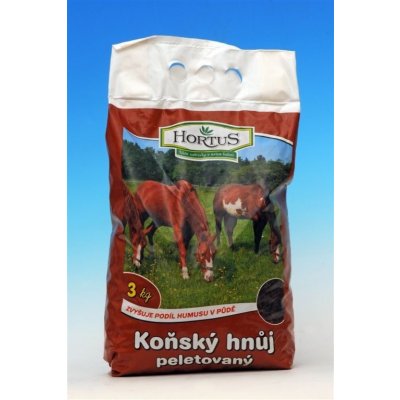 Rašelina Soběslav Hortus KOŇSKÝ HNŮJ 3 kg