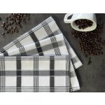 Sleep-well Káro 50x70 cm černé 3 ks – Zboží Dáma