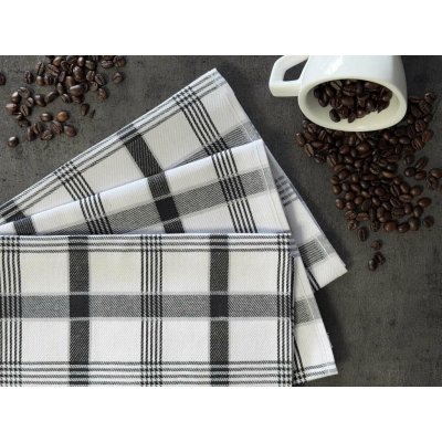 Sleep-well Káro 50x70 cm černé 3 ks – Zboží Dáma