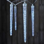 Emos DCPC01 LED vánoční girlanda 10x rampouch 3,6 m venkovní i vnitřní studená bílá 1550002000 – Sleviste.cz