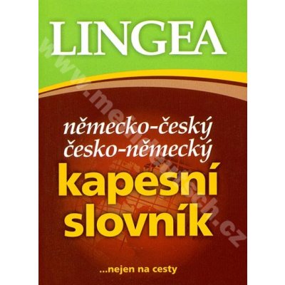 LINGEA - německo-český / česko-německý kapesní slovník – Zboží Mobilmania