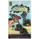 Škrabací obrázky s magnetky dinosauři – Zboží Dáma