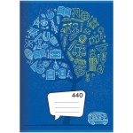 JUNIOR Sešit A4 čistý 440 – Zboží Dáma