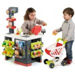 Smoby Supermarket šedo-zelený – Zboží Mobilmania