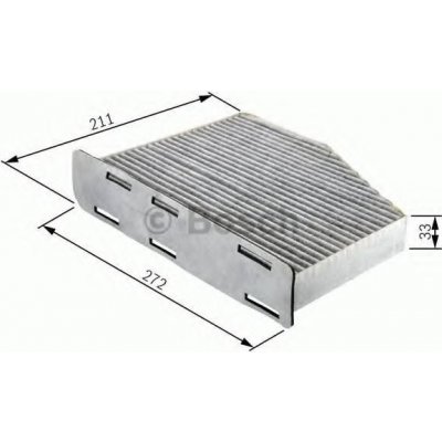 BOSCH Filtr vzduchu v interiéru BO 1987432397 – Sleviste.cz