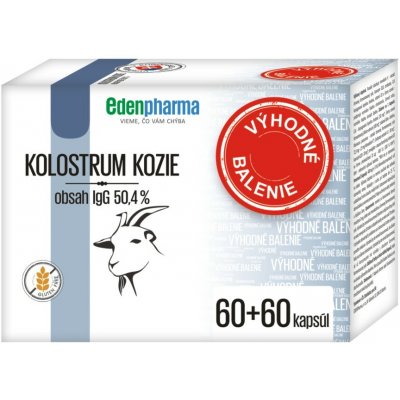 EdenPharma KOLOSTRUM KOZE 120 kapslí – Hledejceny.cz