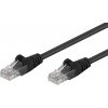 síťový kabel Datacom 1491 CAT5E, UTP, 0,25m, černý