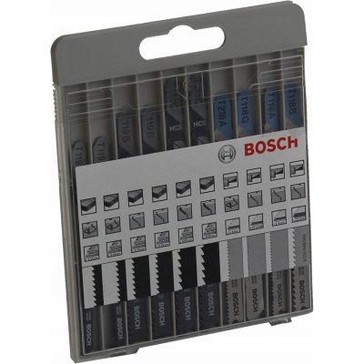 Bosch 2.607.010.630 10dílná sada pilových plátků pro kmitací pily Basic for Metal and Wood T 119 – Zboží Dáma