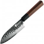 Santoku SaKuRo Kuchyňský nůž z japonské oceli Eben 12,7 cm – Zboží Dáma