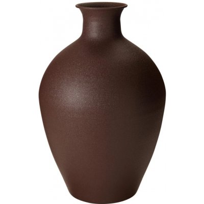 Homestyling Váza kovová 46 cm tmavě hnědá – Hledejceny.cz