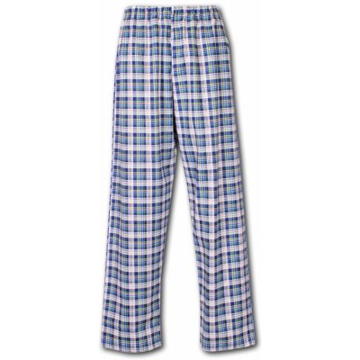 Luiz 53 pánské pyžamové kalhoty plátno modré