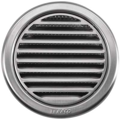 Haco Mřížka kruh síťovina 100 mm nerez 0704 – Hledejceny.cz