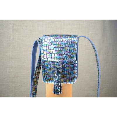 Dámská kožená kabelka Fidora barevná – Zboží Mobilmania