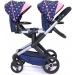 Bayer Design 26716AA Twin Xeo Star, pro dvojčata modrá, růžová, hvězdy – Zboží Dáma