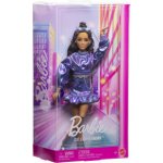 Barbie Deluxe modelka Modré šaty JFP42 – Zboží Dáma
