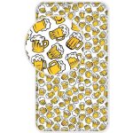 Jerry Fabrics Prostěradlo Pivo Bavlna 90x200 – Zboží Dáma