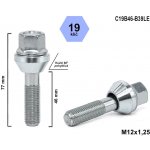 Kolový šroub M12x1,25x46 plovoucí kužel, klíč 19, B39LE/55, výška 77,5 mm – Zbozi.Blesk.cz