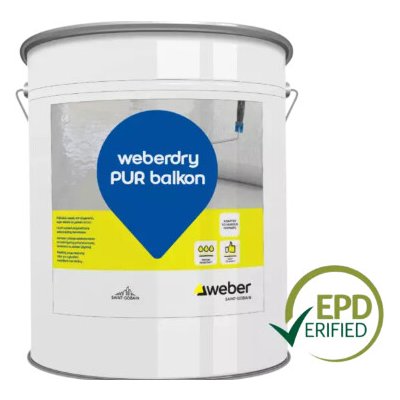 Weberdry PUR balkon balení 7 kg 1 ks – Zboží Mobilmania