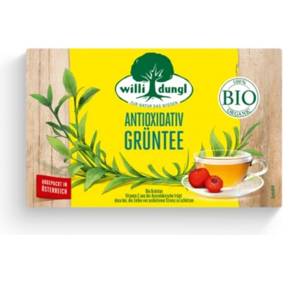 Willi Dungl Bio antioxidační zelený čaj 35 g – Zboží Dáma