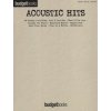 Noty a zpěvník Budgetbooks ACOUSTIC HITS klavír/ zpěv/ kytara