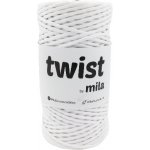 Šňůra TWIST MILA 3mm/100m - Bílá – Zboží Mobilmania