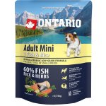 Ontario Adult Mini 7 Fish & Rice 0,75 kg – Hledejceny.cz