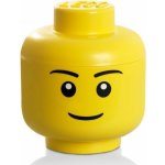 LEGO® Žlutý úložný box Boy 24 cm – Hledejceny.cz