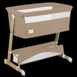 Lionelo Postýlka THOMI PLUS BEIGE CARMEL – Zboží Dáma