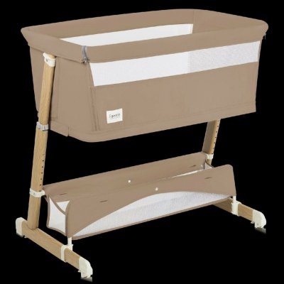 Lionelo Postýlka THOMI PLUS BEIGE CARMEL – Zboží Dáma