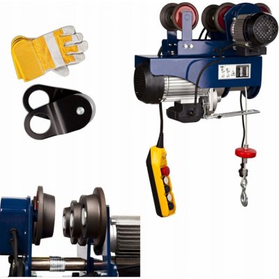 MSW Kladkostroj s pojezdem - 1.000 kg PROCAT 1200 – Zboží Dáma