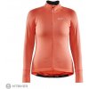 Cyklistický dres Craft W Ideal Thermal oranžová
