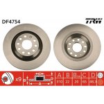 Brzdový kotouč TRW DF4754