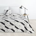 Design 91 PŘEHOZ NA POSTEL D91 GEO 01 200X220 CM VZOROVANÁ – Sleviste.cz