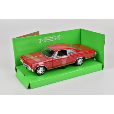 Model auta 1965 Chevrolet Impala SS 396 červenýWelly 1:24 – Hledejceny.cz