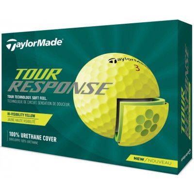 TaylorMade Tour Response žluté 3 ks – Zboží Mobilmania