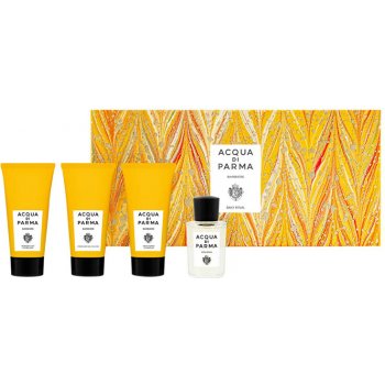 Acqua di Parma Colonia EDC 20 ml + osvěžující mycí prostředek na obličej 40 ml + krém na holení 40 ml + multifunkční krém na obličej 40 ml dárková sada