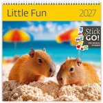nástěnný plánovací Little Fun 30cm x 30cm, LP04-27 2027 – Zboží Dáma