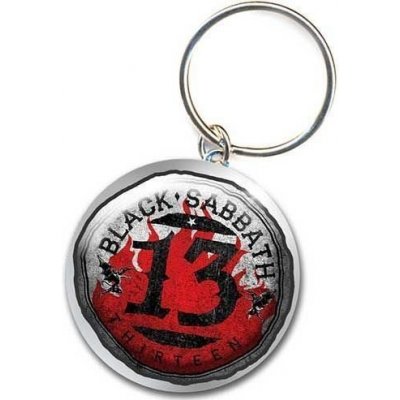 Přívěsek na klíče Black Sabbath Standard Keychain 13 Flame Circle