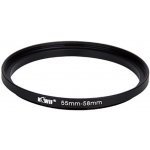 JJC redukce pro filtry Step Up 55 na 58 mm