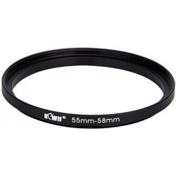 JJC redukce pro filtry Step Up 55 na 58 mm