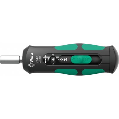 Wera Momentový šroubovák 7515 Kraftform Safe-Torque Speed, 2-6 Nm, 1/4"" – Zboží Dáma